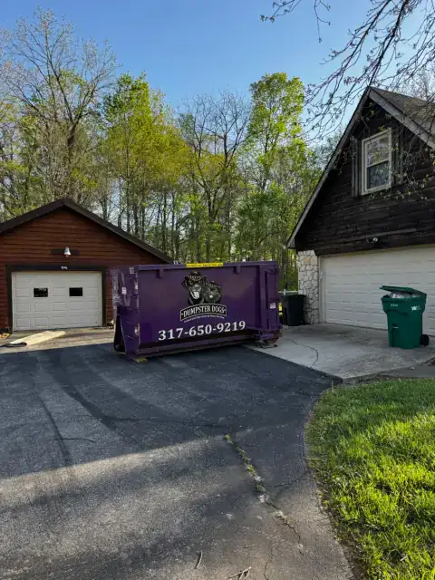 Roofing Projects - 16 yard dumpster rental in Hendricks County Indiana